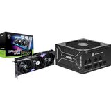 MSI komplet grafične kartice GeForce RTX 5060 Ti Gaming Trio OC 8GB GDDR7 in napajalnika MAG A650GLS 650W 80+ Gold | Shoptok.si
