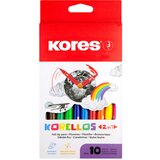 Kores duo fiber pero Korello 2v1, etui za 10 kosov, (21655318) Cene