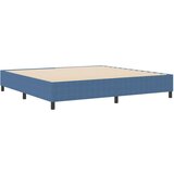 Box Spring Postelja Modra 200x200 cm Iz žametne tkanine, (22052299) Cene