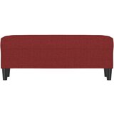  Klupa Crvena boja vina 100x35x41 cm od tkanine | shoptok.hr