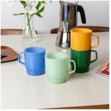 Rex London Gorčično rumena steklena skodelica 280 ml – | Shoptok.si