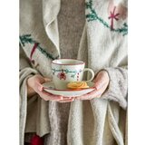 Bloomingville Bijela šalica s božićnim motivom od kamenine 300 ml Yule – | shoptok.hr