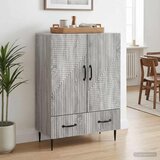 Kreveta Siva sonoma 66 x 34,5 x 95 cm Konstruirano drvo | shoptok.hr