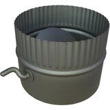 Madras doo Beograd Izlaz za peć, sa regulatorom (cug), farbani SIVI MAGNUM | ePonuda.com