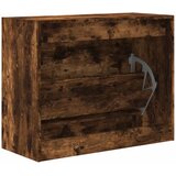  za cipele dimljeni hrast 80x34x63 cm konstruirano drvo | shoptok.hr