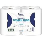 SOAVEX Ubrus Professional Autocut, 250 m, Celuloza, Dvoslojni, 4 rolne