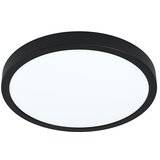 Eglo connect.z LED stropna svetilka FUEVA-Z okrogla (19,5 W, Ø x V: 285 x 28 mm, Črne barve, Rin) | Shoptok.si