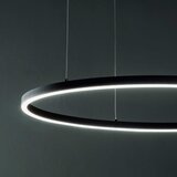 Ideal Lux led luster na sajli oracle LED/53W/230V 3000K, prečnik 90 cm, crna | Eponuda.com