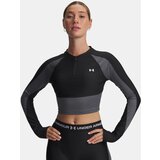 Under Armour UA HG Rib 1/4 Zip-BLK Women's T-Shirt - Women's Cene