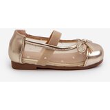 Boto Kids' ballet flats with bow Gold Jellema | ePonuda.com