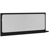  Ogledalo Polica Crni hrast 90 x 10,5 x 37 cm Konstruirano drvo | shoptok.hr