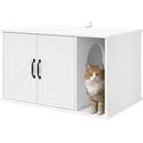  Mačja Kuća Bijelo 85 x 55 x 50 cm Konstruirano drvo | shoptok.hr