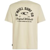 O'neill Majica 'Surf Co' bež / črna | Shoptok.si