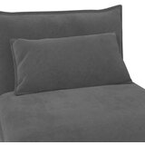 Bessagi Home Fotelj S Funkcijo Ležišča Bella, Temno Siva | Shoptok.si