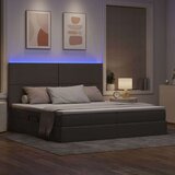  Postelja z dodatnim prostorom za shranjevanje in LED osvetlitvijo, (5000105658) | Shoptok.si