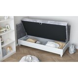 Molarem Home Dječji tapecirani krevet LAGOS II - 200x90 cm - Madrac T21 pjena | shoptok.hr