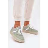 EVENTO Boto Low Women's Sneakers On Platform Green Telmira | Shoptok.si