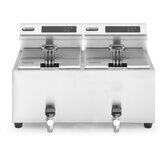  Digitalna friteza Profi Line sa slavinom -2x8L Slike
