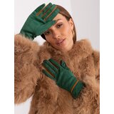 Wool Fashion Italia Gloves-AT-RK-238601.98-dark green | shoptok.hr