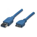 TECHly 0.5m USB 3.0 A-Micro B M/M USB kabel 0,5 m USB 3.2 Gen 1 (3.1 Gen 1) USB A Micro-USB B Plavo Cijene