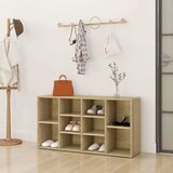  Klupa za cipele boja hrasta 103x30x55 cm konstruirano drvo Smeđa | shoptok.hr