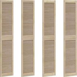  Vrata ormara 4 pcs Smeđa 201 x 39.5 x 2.1 cm Masivna borovina | shoptok.hr