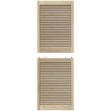  Ormarna vrata s vratima 4 pcs Prirodna 170 x 2,1 x 59,5 cm | shoptok.hr