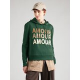 Only Majica 'ONLMAIA' ecru / svetlo rjava / temno zelena | Shoptok.si