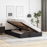  s od storage s pohranom Crna 153 x 203 cm Umjetna koža | shoptok.hr