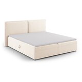 Cosmopolitan Design Krem boxspring krevet s prostorom za odlaganje 180x200 cm Arendal – Cijene