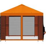  Vrtna sjenica sa stranicama 3 x 3 m Narančasta | Eponuda.com