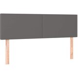  s oprugama i madracem sivi 140x200 cm od umjetne kože | shoptok.hr