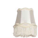 QAZQA Kapa s sponkami iz blaga krem 12 cm - Babica | Shoptok.si