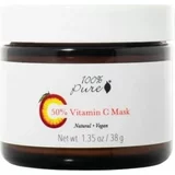 100% Pure 50% vitamin c mask