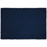  Lažni zec deka Morska plava 150 x 220 cm Poliester | shoptok.hr