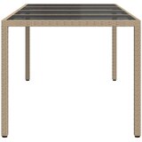  Stol za vrt Bež 190 x 90 x 75 cm poliratan | Eponuda.ba