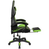  Kruger&Matz GX-150 crno-zelena gejmerska stolica | shoptok.hr
