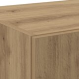  Visoka komoda od hrastovine 70x42 5x185 cm konstruirano drvo | shoptok.hr