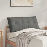  Jastuk za leđa Tamno siva 100 x 50 cm Mikrofiber tkanina | shoptok.hr