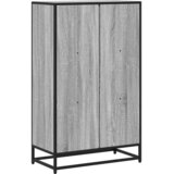  Ormar za knjige sivi sonoma 65,5x33x107,5 cm izrađeno drvo | shoptok.hr