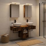  Set ormarića za kupaonicu 5 pcs Dimljeni hrast | shoptok.hr