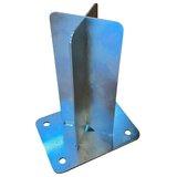  Metalni okvir za stupove panelne ograde (Metal, Srebrna) | shoptok.hr