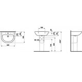 Laufen Lavabo Laufen PRO B 60x48 (LA8109520001041) | Eponuda.com