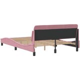  Okvir za krevet s uzglavljem Dover 140x200 cm baršunasti | shoptok.hr