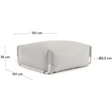Kave Home Siv vrtni tabure Square – | Shoptok.si