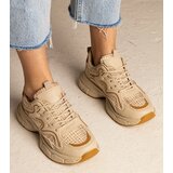 Gemre Beige women's sports sneakers Maurita | shoptok.hr