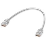 Ubiquiti UACC-Cable-Patch-EL-0.3M-W Nano-thin patch cable with 2.5 GbE support designed to show Etherlighting effects Cene