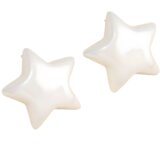  Naušnice AD-33421 - Zvijezda/Bijela KP33421 | shoptok.hr