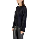 Only Puloverji ONLPETRA LS LOOSE O-NECK CC KNT 15350652 Črna | Shoptok.si