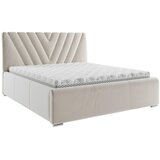 Boxxx OBLAZINJENA POSTELJA 140 cm x 200 cm , tekstil bež u